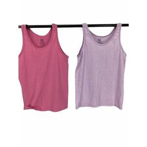Fruit of the LoomPurple Pink Tank Tops Medium